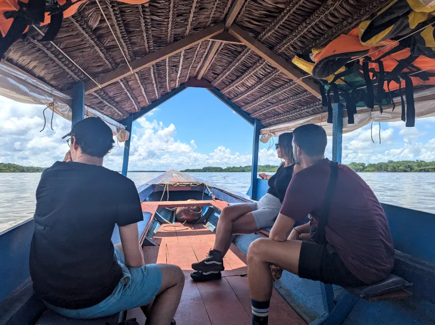 Picture of Boat transfer between Nauta and the jungle lodge