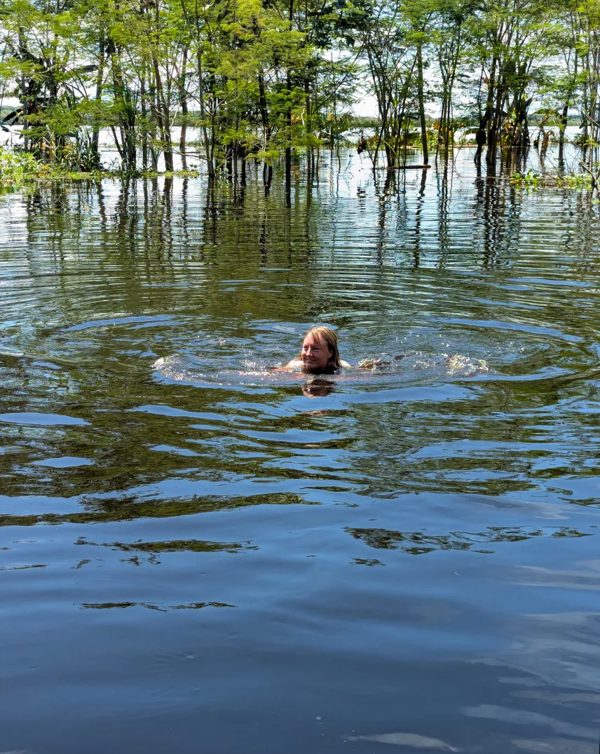 Picture of Swimming in the Amazon