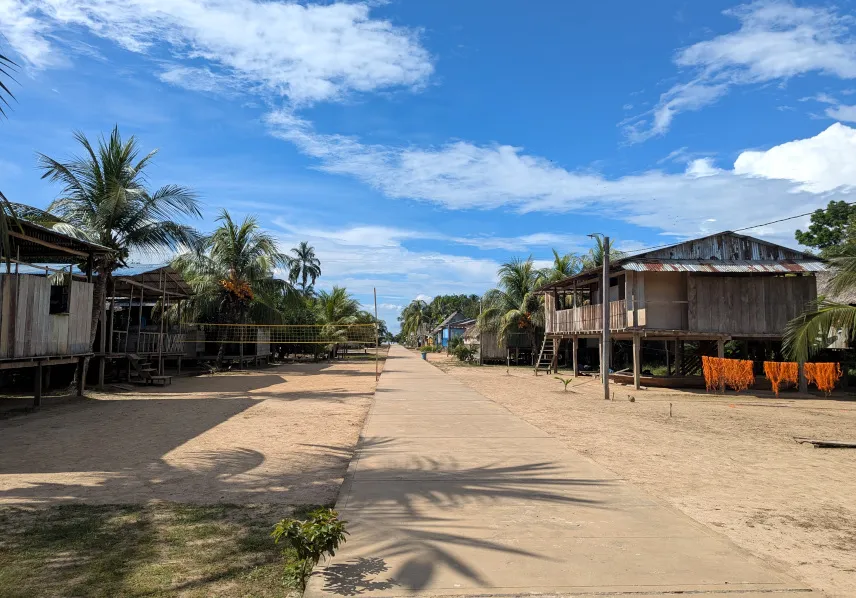 Picture of Local village in the Amazon