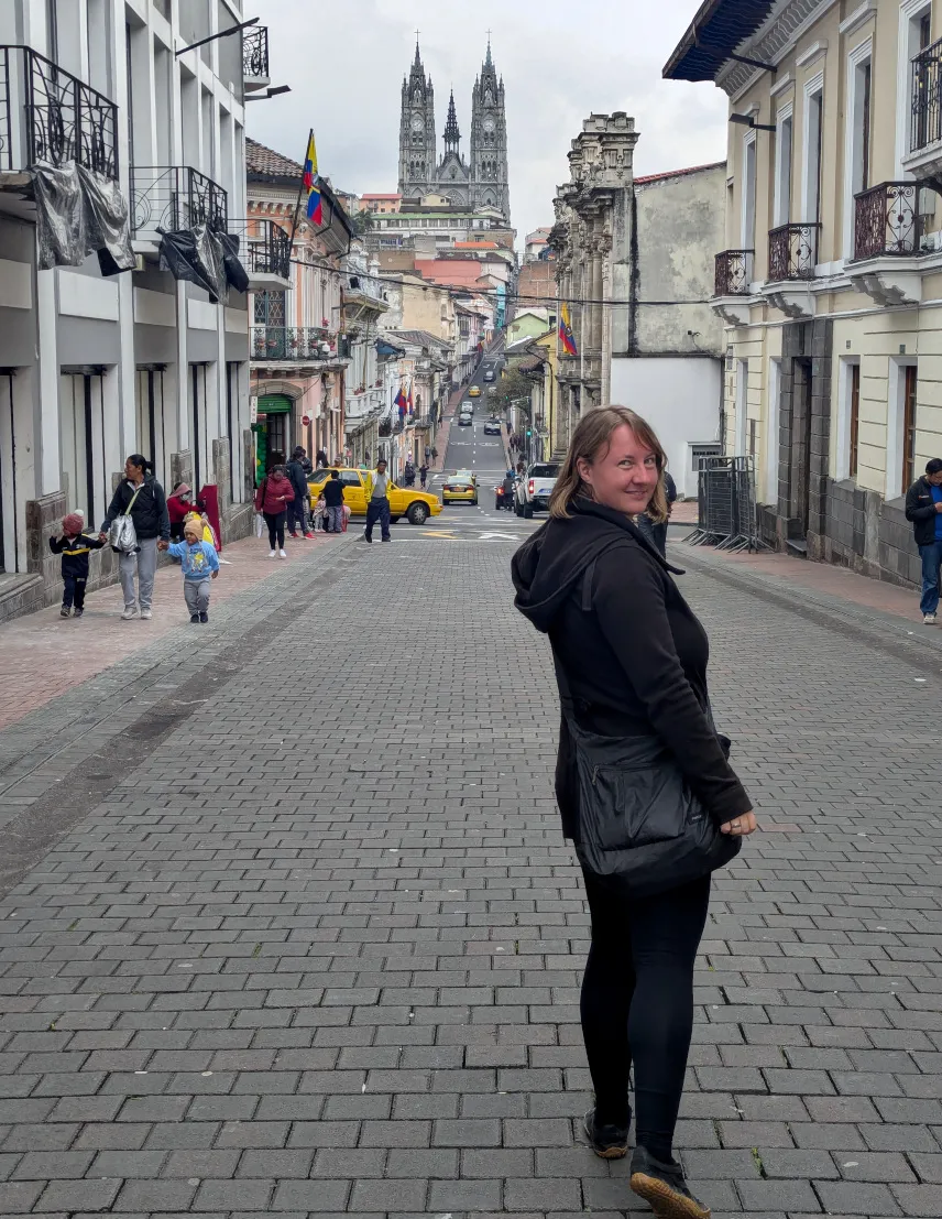 Picture of Walking through Quito