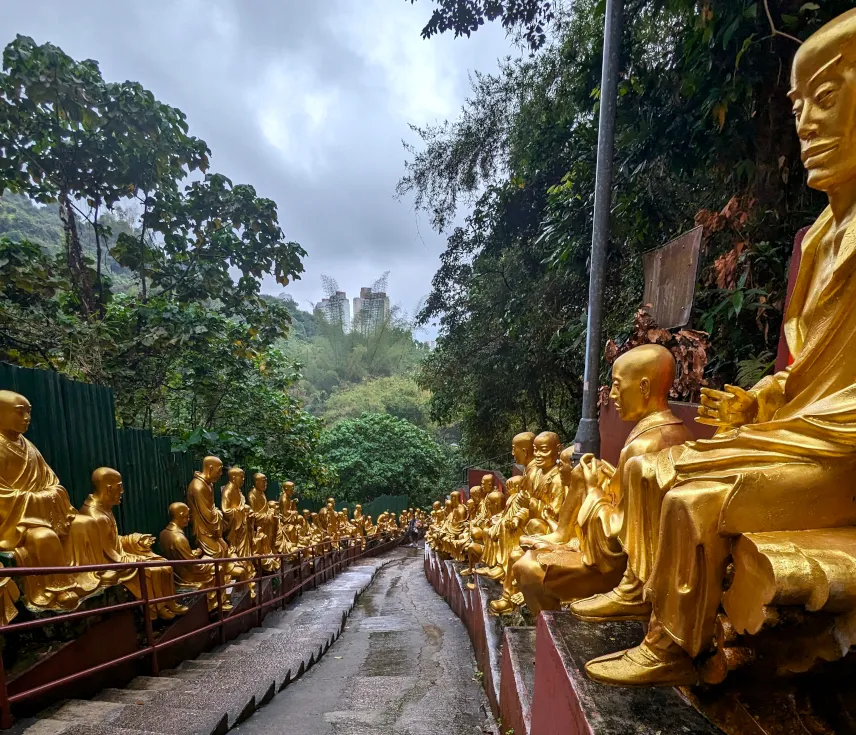 Picture of Ten Thousand Buddhas Monastery