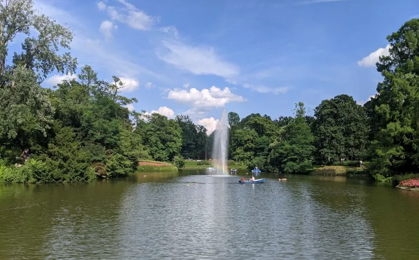Picture of a Park in Wiesbaden
