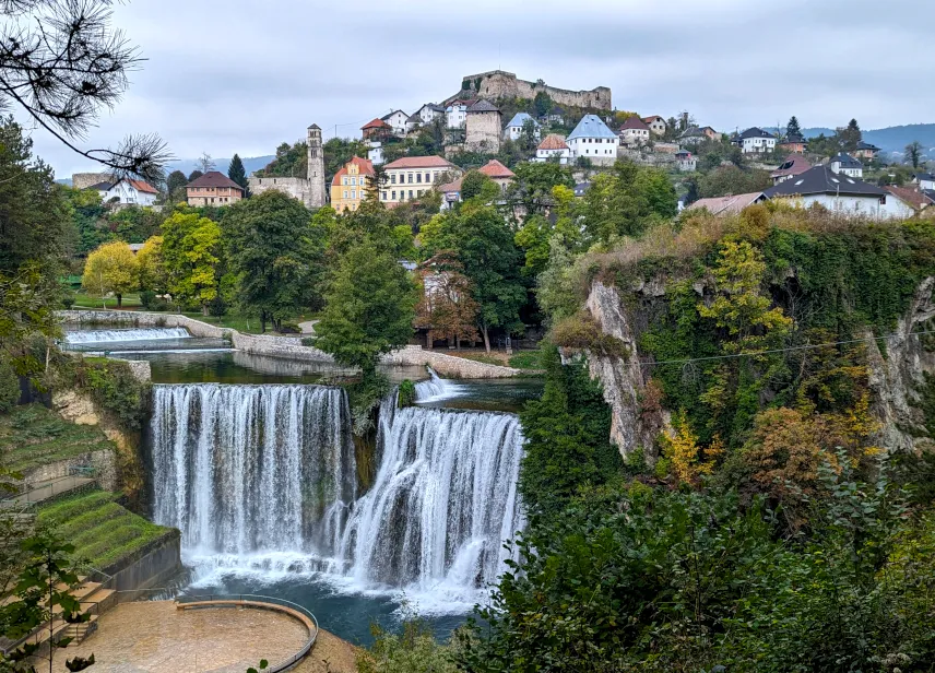 Picture of Jajce Waterfall