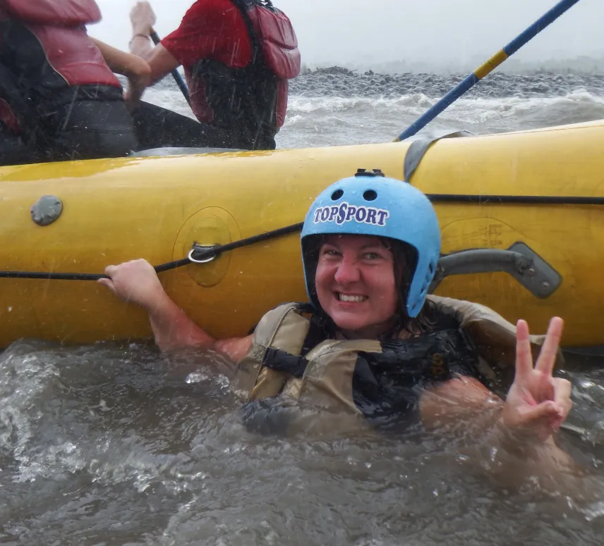 Picture of White water rafting in Ecuador