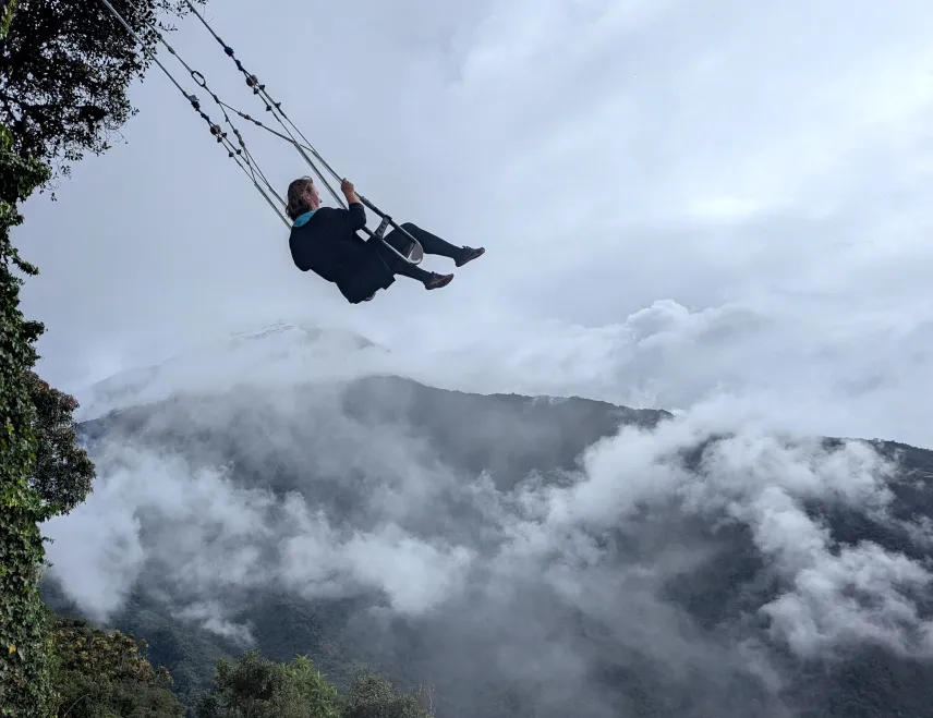 Picture of Swing at the End of the World at Casa del Arbol