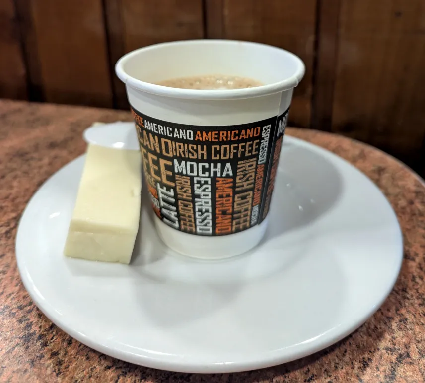 Picture of Hot chocolate with cheese
