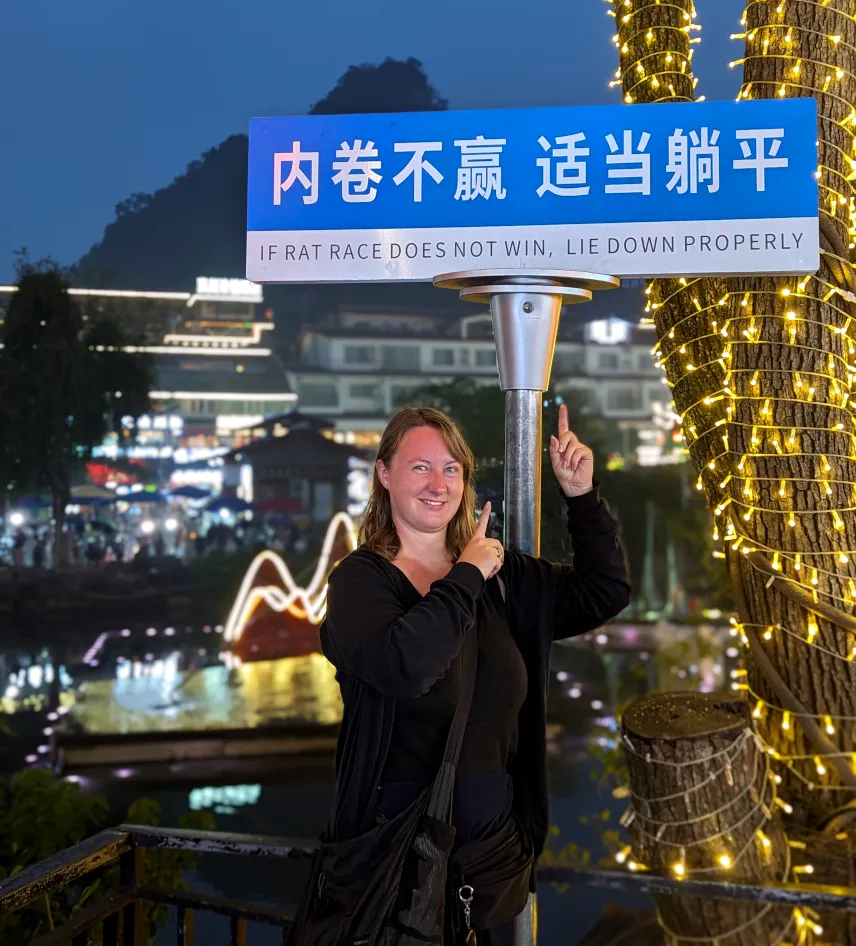 Picture of One of the few translation fails we found in China