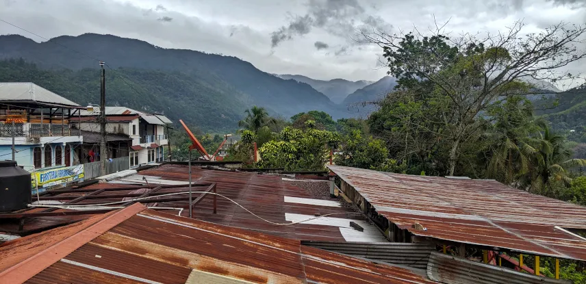 Picture of Lanquin rooftop views