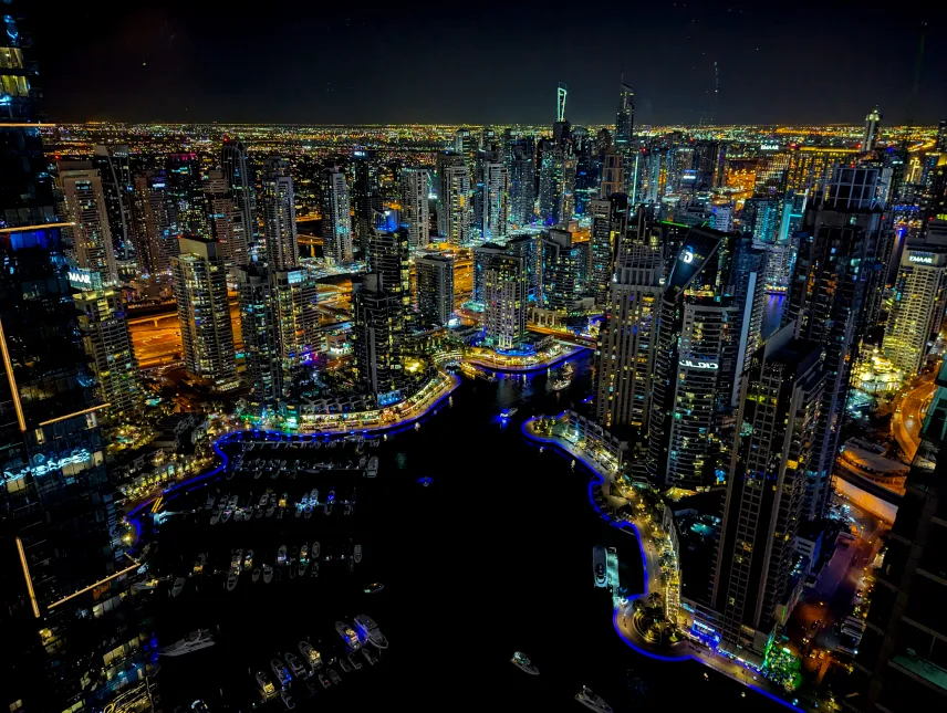 Picture of Marina Walk as seen from Observatory Bar & Grill