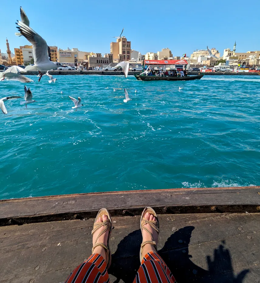 Picture of Enjoying an Abra ride