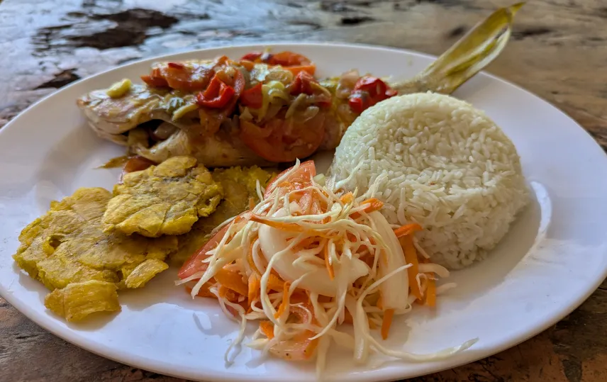 Picture of Typical meal at El Arca