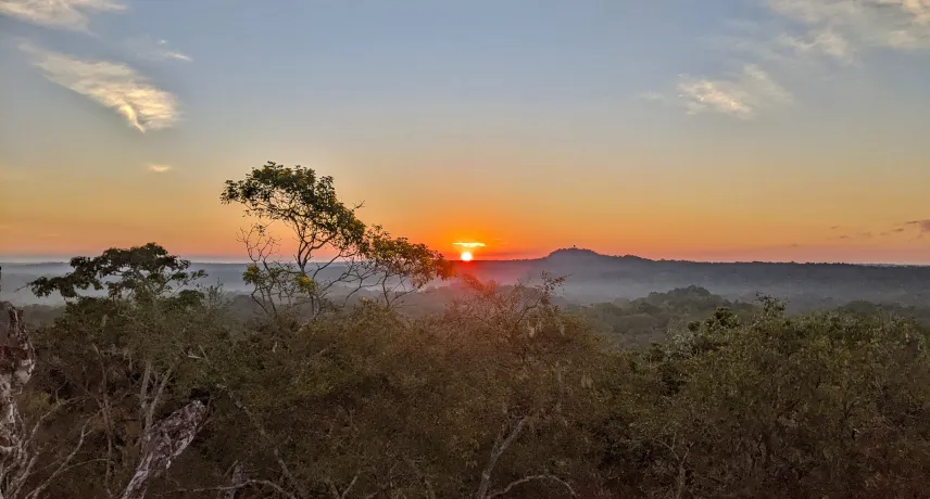 Picture of Sunrise over El Mirador Pyramid