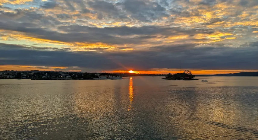 Picture of Sunset Tikal Flores