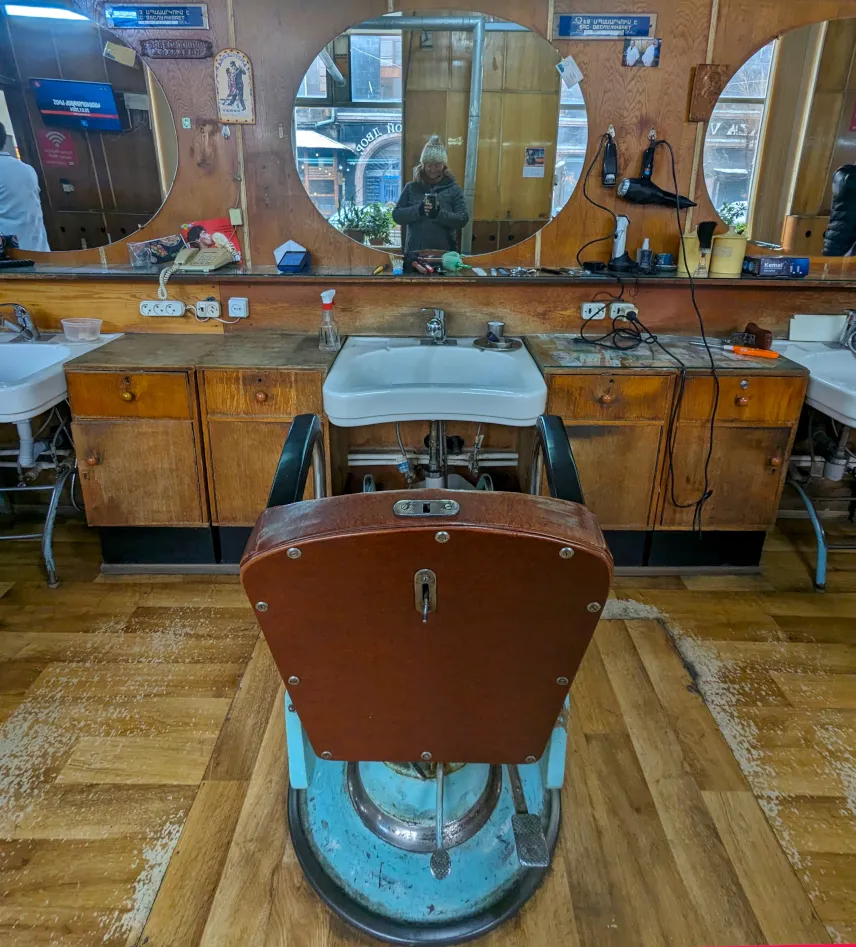 Picture of Armenia’s First Barber Shop