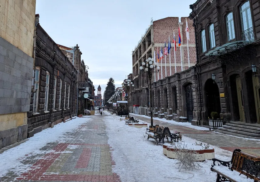 Picture of Abovyan Street Gyumri