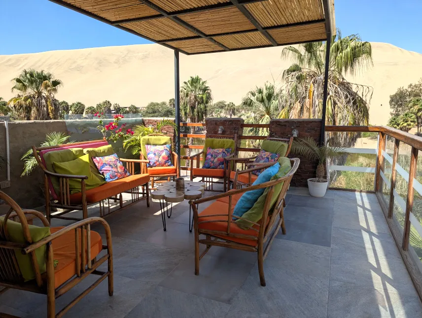 Picture of Rooftop views from Banana's Adventure Hostel