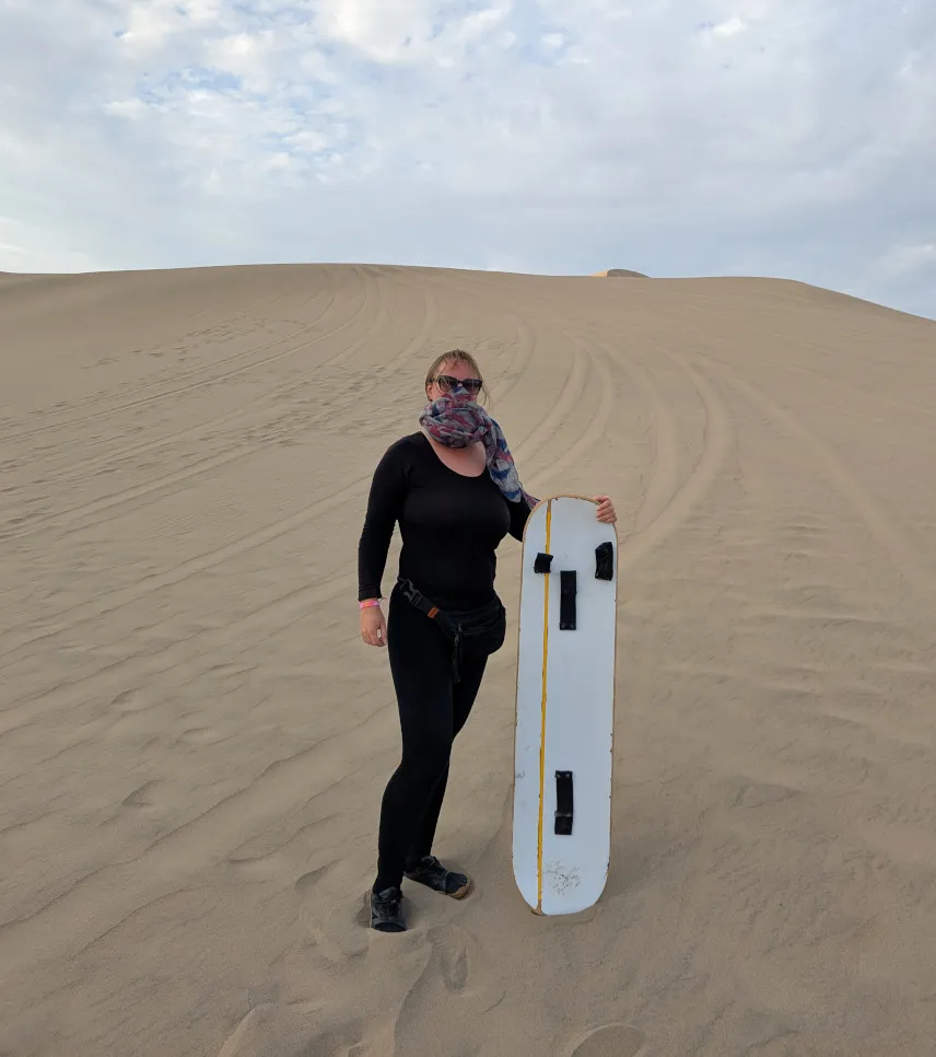 Picture of Sandboarding in Huacachina