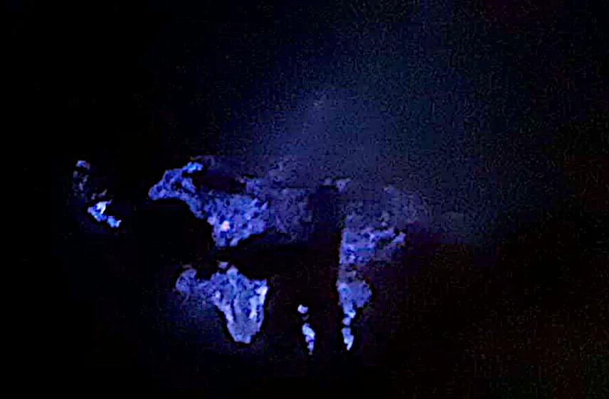 Picture of Ijen blue flames