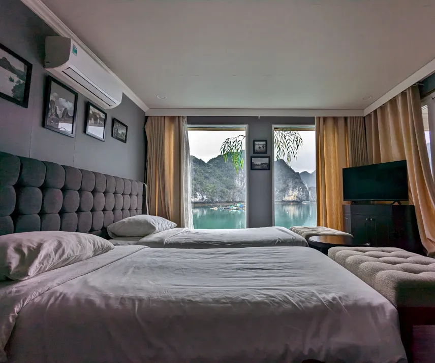 Picture of Our cabin on Halong Bay Vietnam Tour