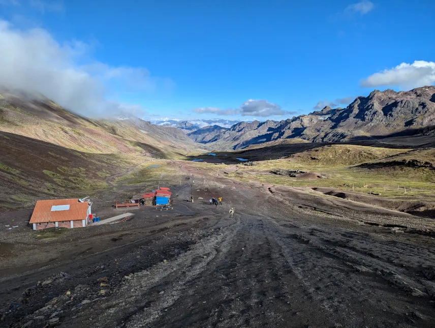 Picture of Views on the hike up to Rainbow Mountain
