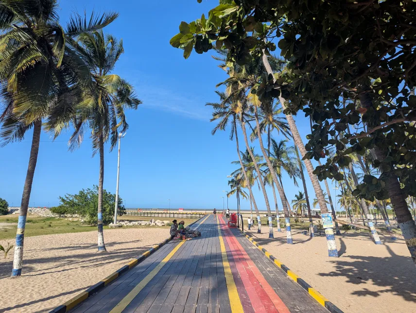 Picture of Malecon of Riohacha