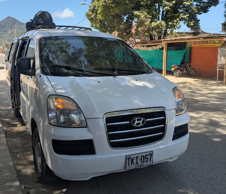 Picture of Our minibus from Palomino to Riohacha