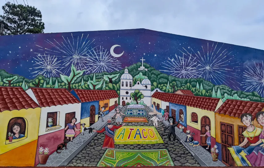 Picture of Street art in Ataco