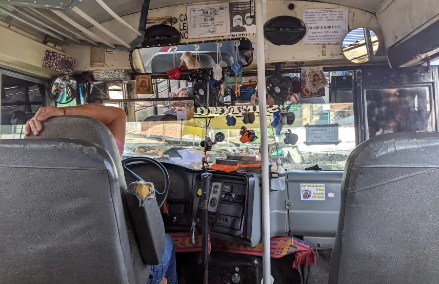 Picture of Bus from Santa Ana to Atiquizaya