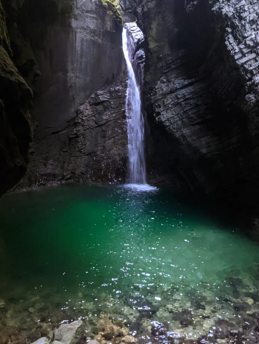 Picture of Kozjak Waterfall, Kobarid