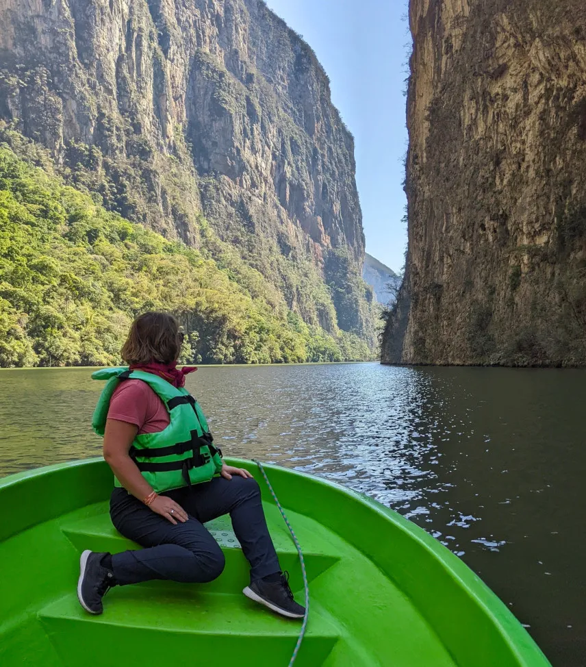 Picture of Taking a boat through Cañon de Sumidero