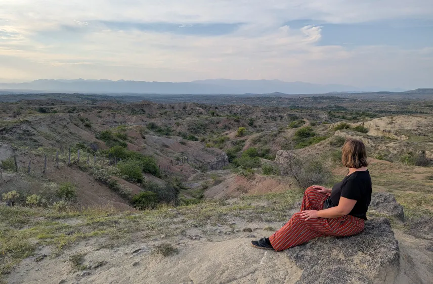 Picture of Watching the sunset over the Tatacoa Desert