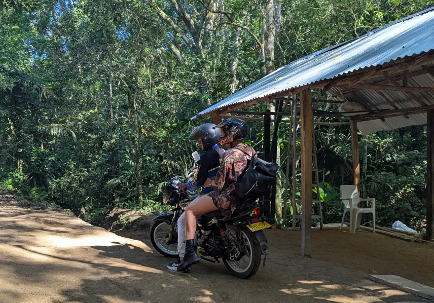 Picture of Motorbike to Calabazo entrance