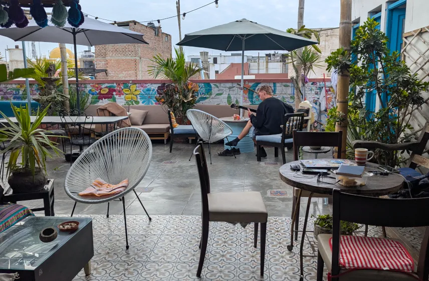 Picture of Rooftop terrace of Yaqta Hostel
