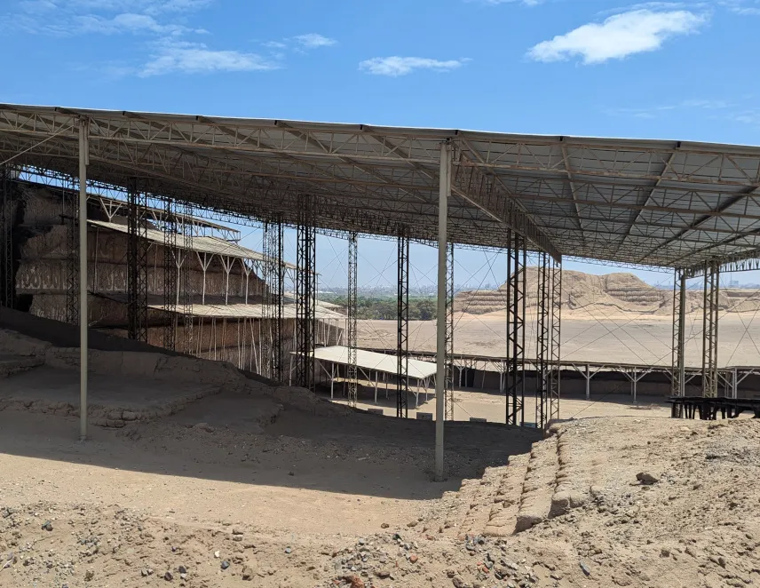 Picture of Huaca del Sol and de la Luna