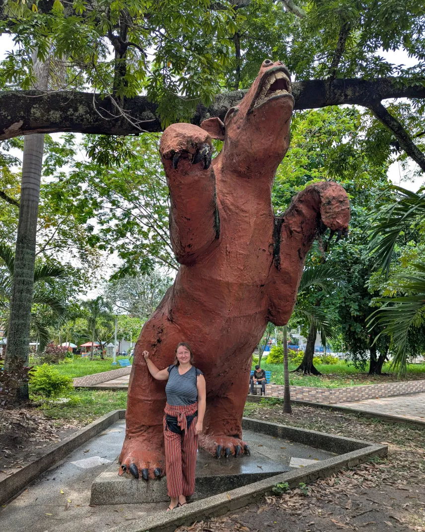 Picture of Giant sloth in Villavieja Main Park